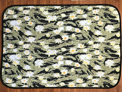 Woobie USA Throw Blanket - Aloha Now - Green - Bawidamann Art